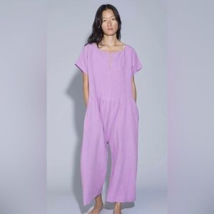 ILANA KOHN denim jumpsuit, XS